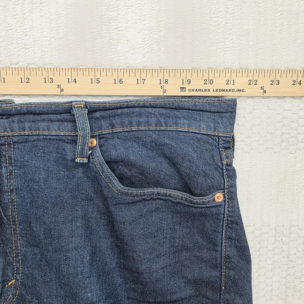 Levis 541 Athletic Fit Jeans Mens 40x30 High Rise Comfort Stretch Medium Wash